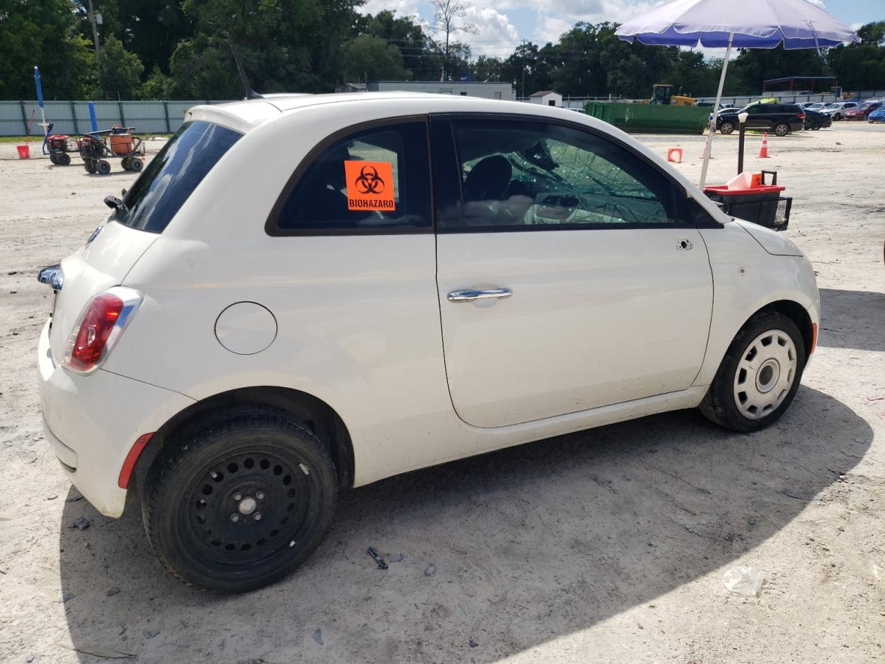 2013 Fiat 500 Pop VIN: 3C3CFFAR3DT743521 Lot: 61627244