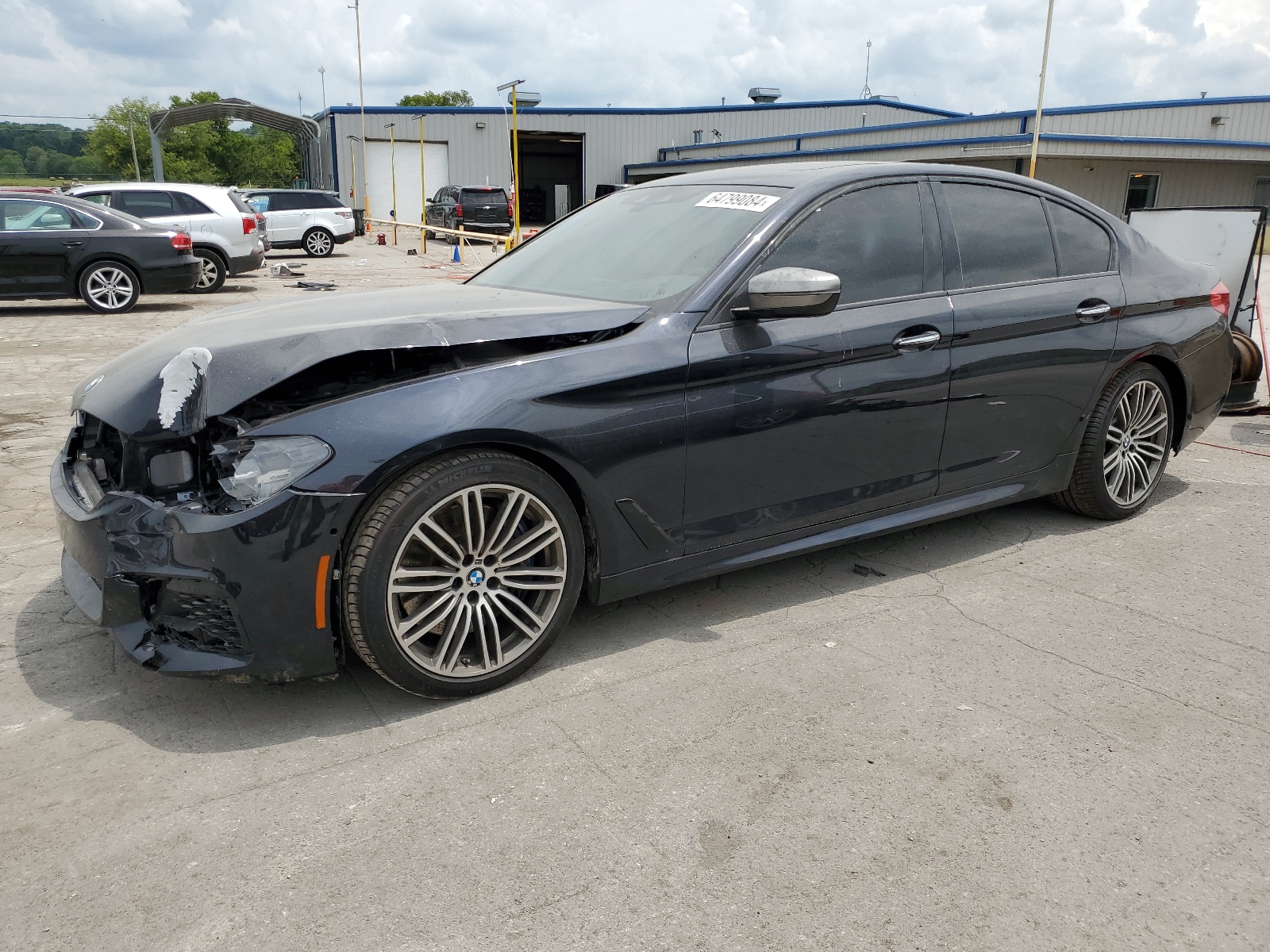 2018 BMW M550Xi vin: WBAJB9C55JB286683