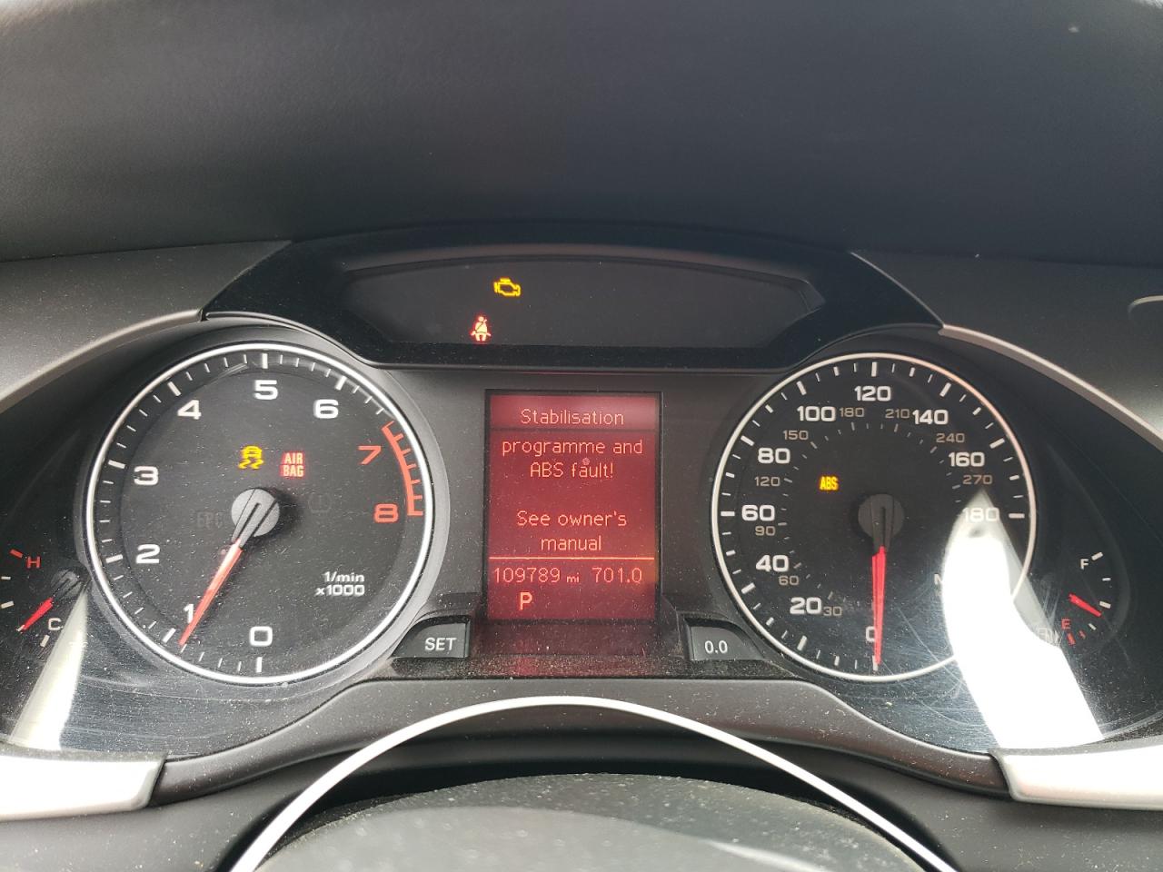 2012 Audi A4 Premium Plus VIN: WAUFFAFL1CA119591 Lot: 62672244