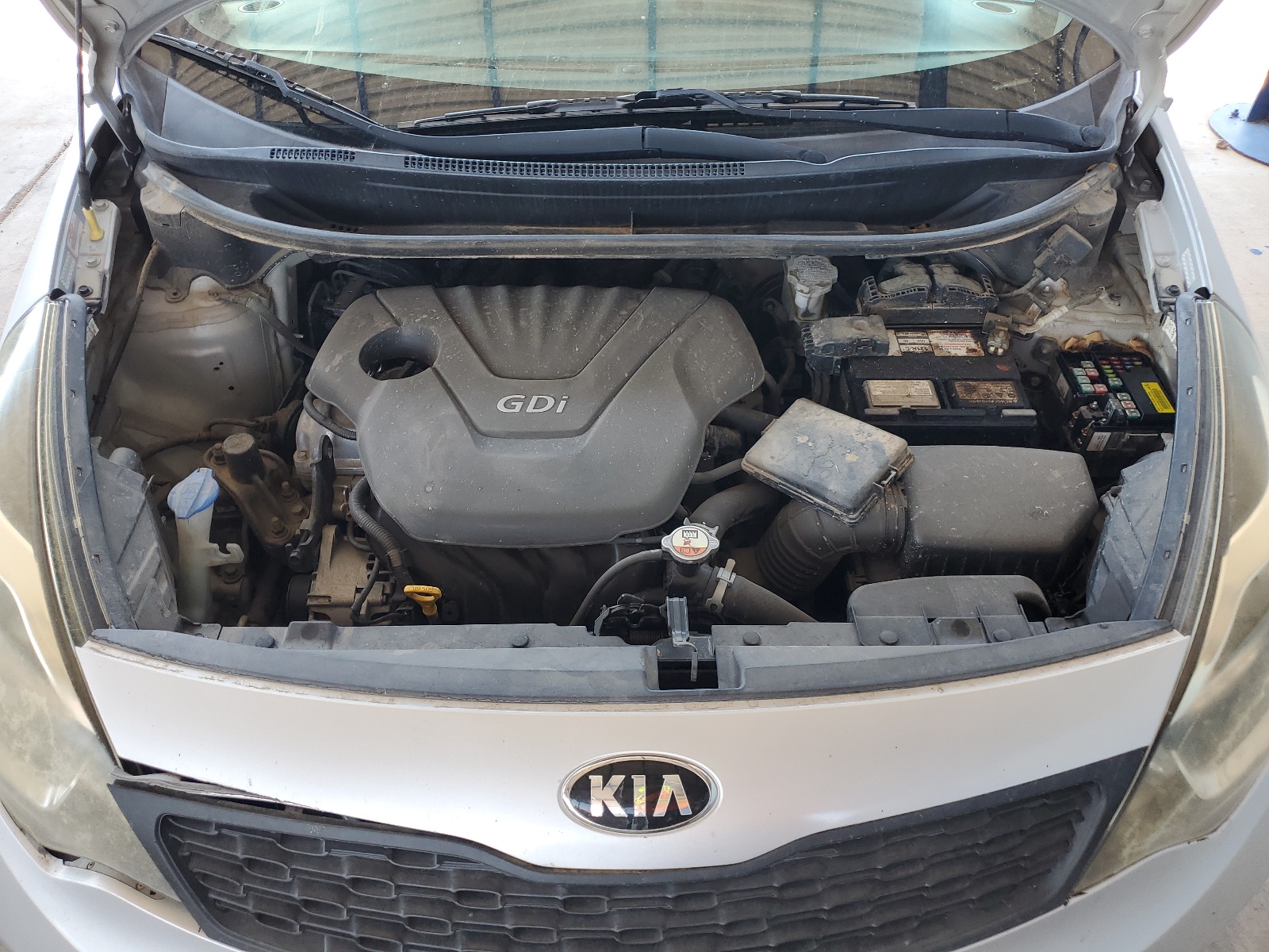 KNADM4A33F6433725 2015 Kia Rio Lx