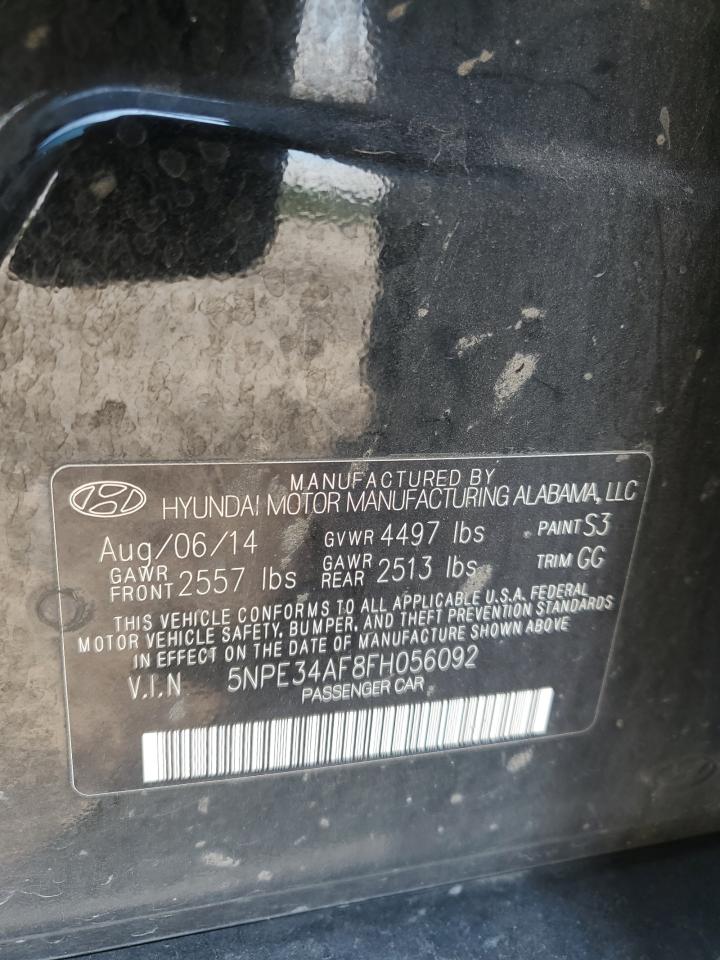 5NPE34AF8FH056092 2015 Hyundai Sonata Sport