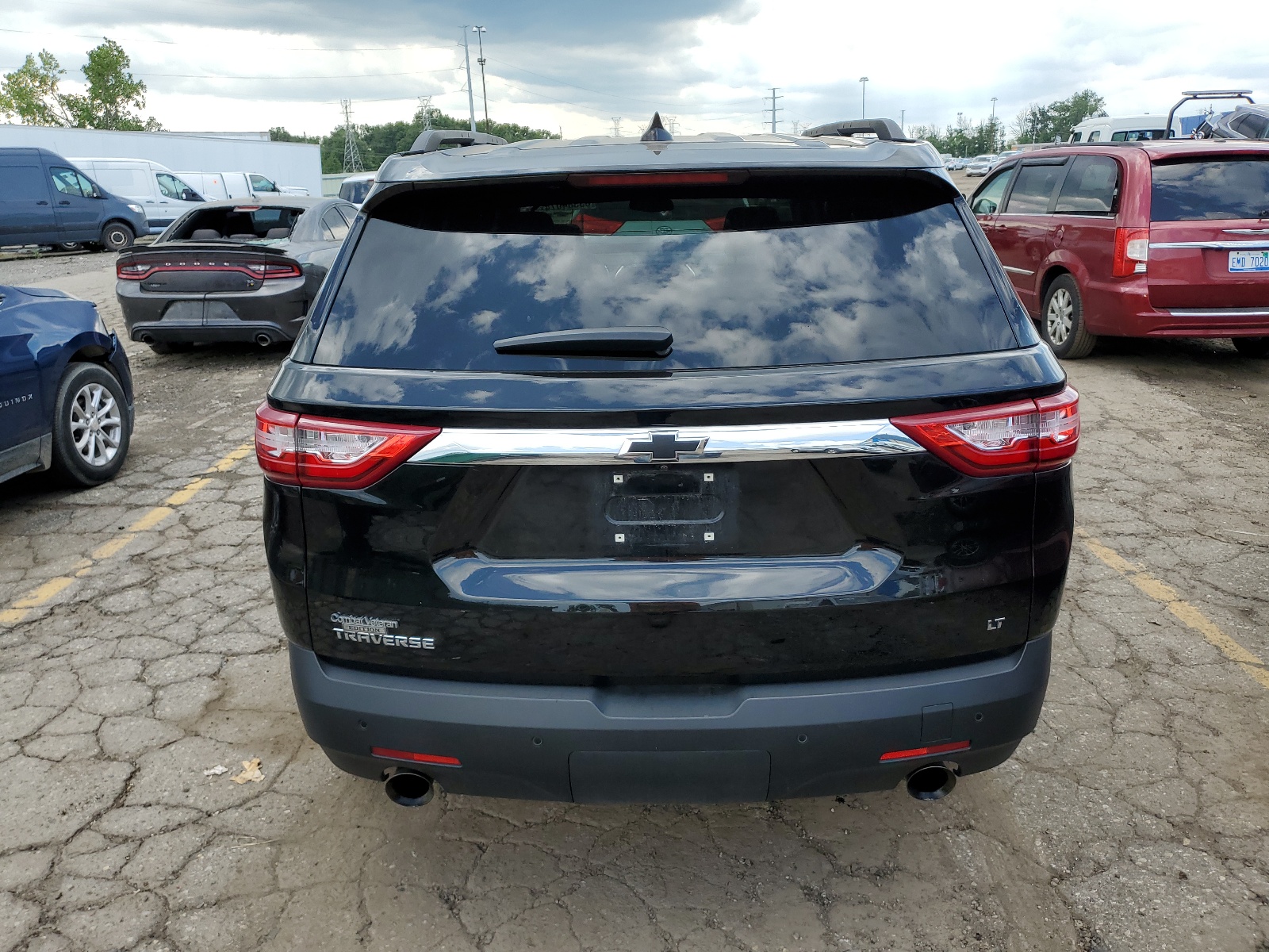 1GNERGKW1MJ142256 2021 Chevrolet Traverse Lt