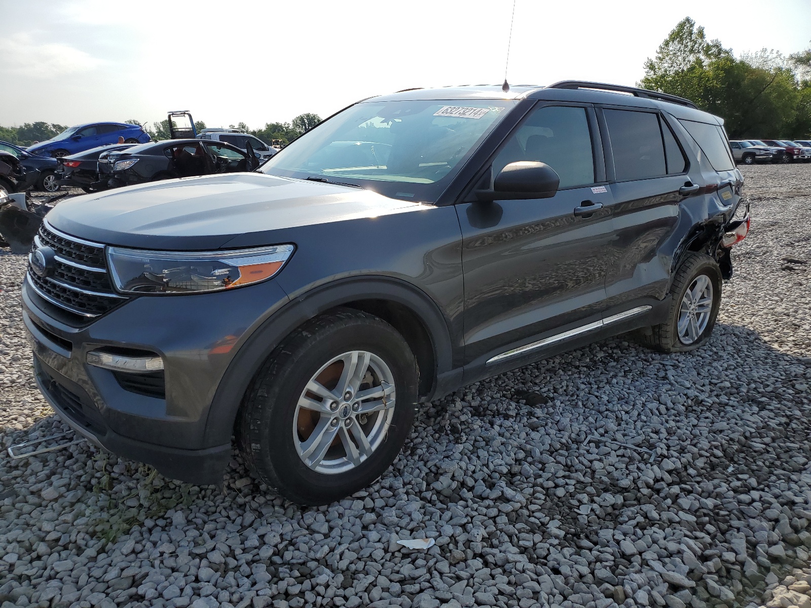 2020 Ford Explorer Xlt vin: 1FMSK8DH3LGA37097