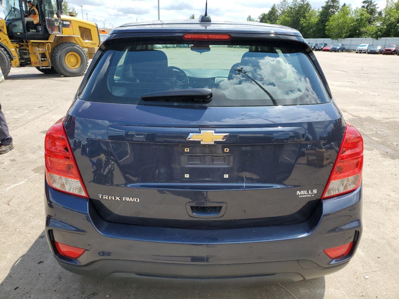 2018 Chevrolet Trax Ls VIN: 3GNCJNSB9JL417666 Lot: 63531614