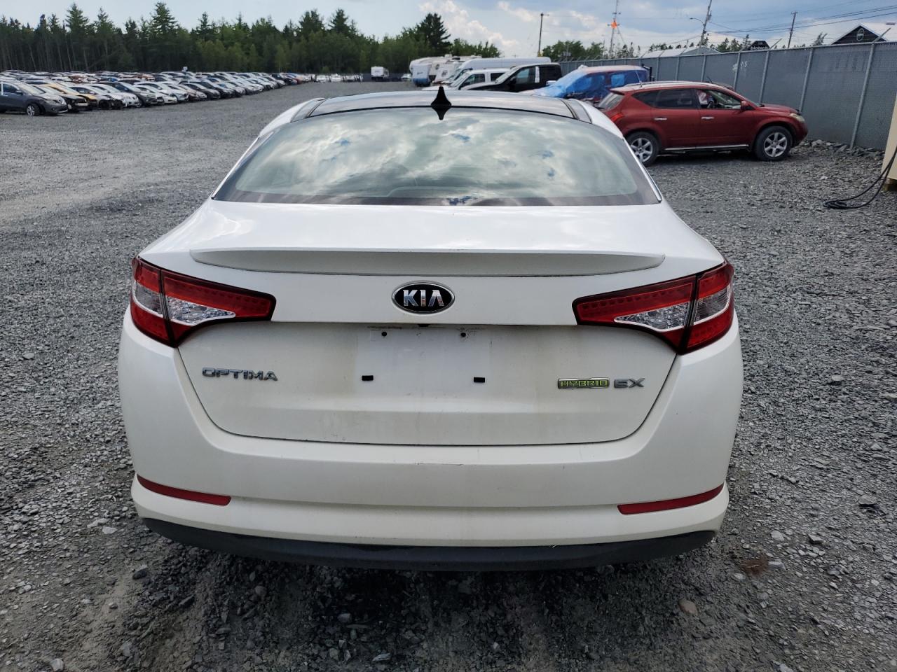 2013 Kia Optima Hybrid VIN: KNAGM4AD9D5049117 Lot: 62385254