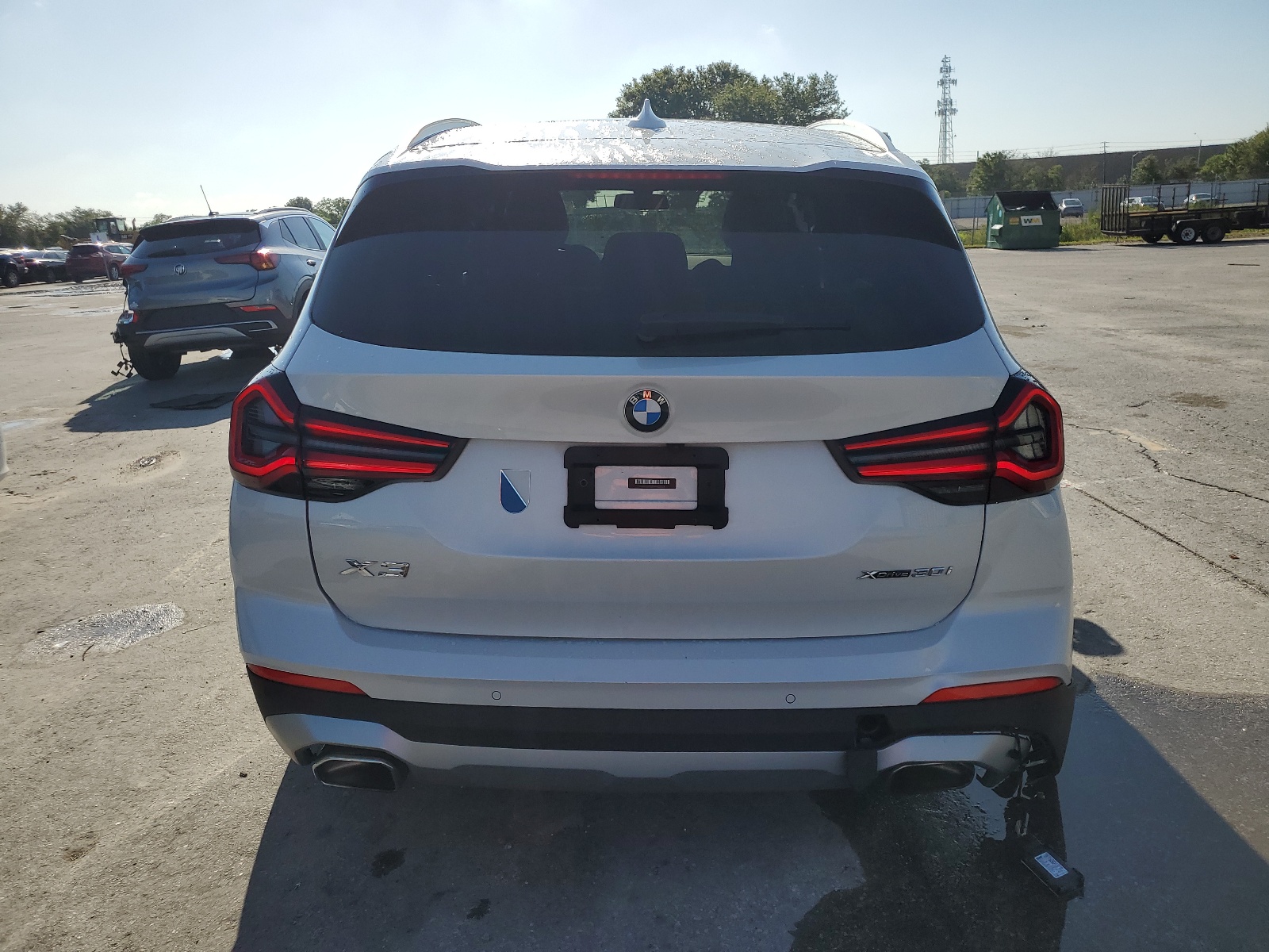 2022 BMW X3 xDrive30I vin: 5UX53DP08N9N20538