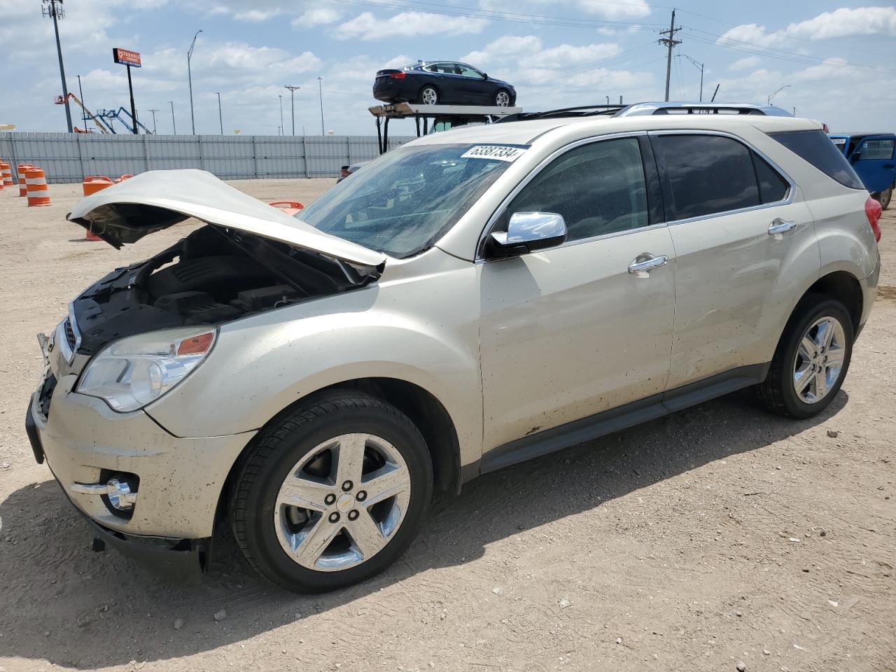 2014 Chevrolet Equinox Ltz VIN: 2GNFLHEK3E6219342 Lot: 63387334