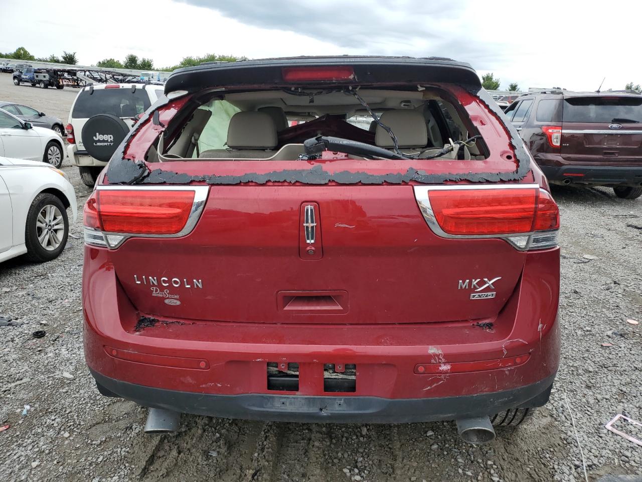 VIN 2LMDJ8JK2FBL23678 2015 LINCOLN MKX no.6