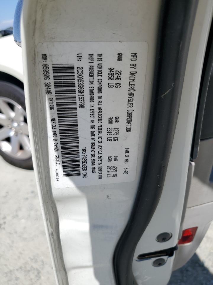 2006 Chrysler 300 Touring VIN: 2C3KA53G06H153708 Lot: 62874104