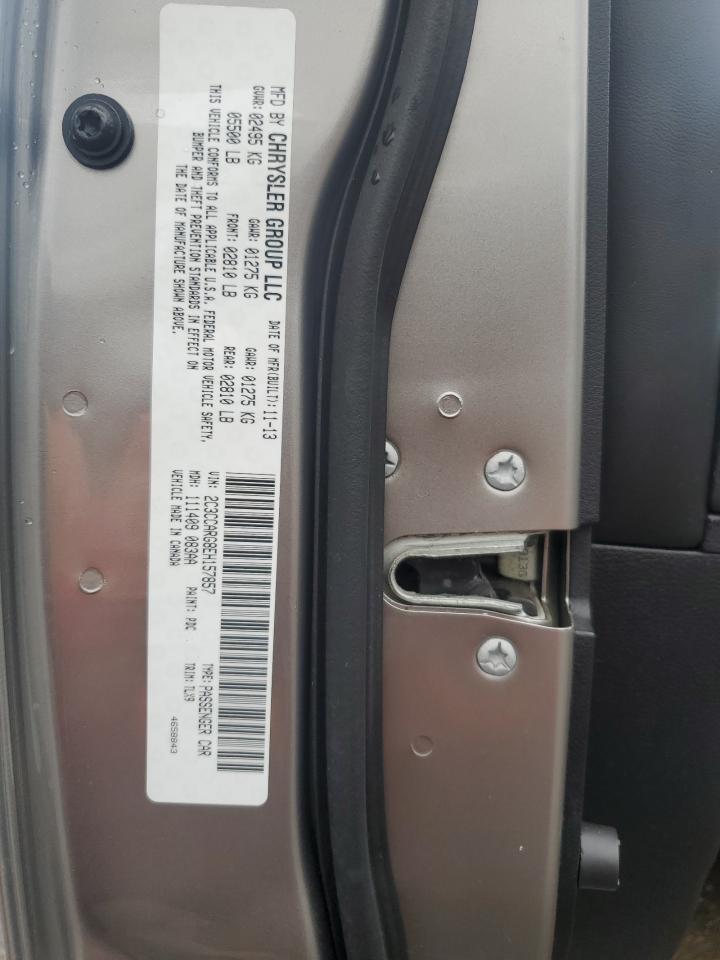 2014 Chrysler 300 VIN: 2C3CCARG8EH157857 Lot: 64639834