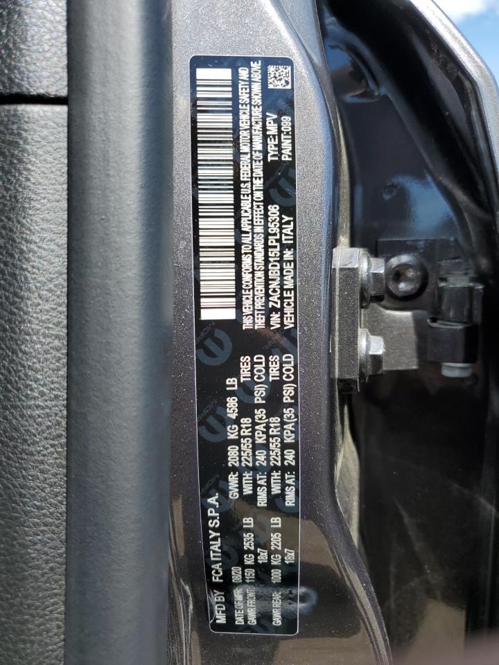 2020 Jeep Renegade Limited VIN: ZACNJBD15LPL95306 Lot: 64597484