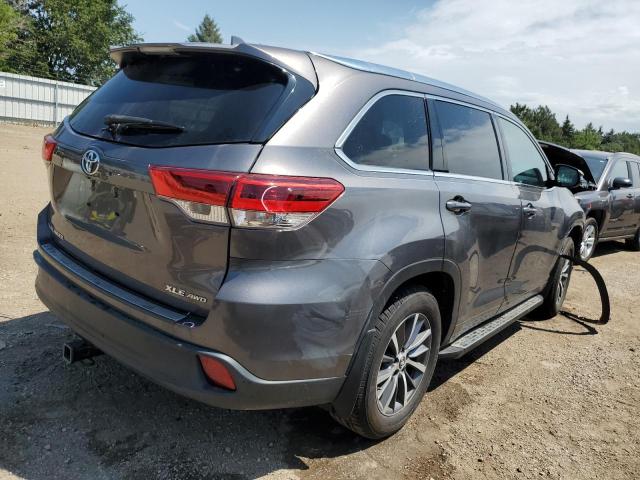  TOYOTA HIGHLANDER 2017 Сірий