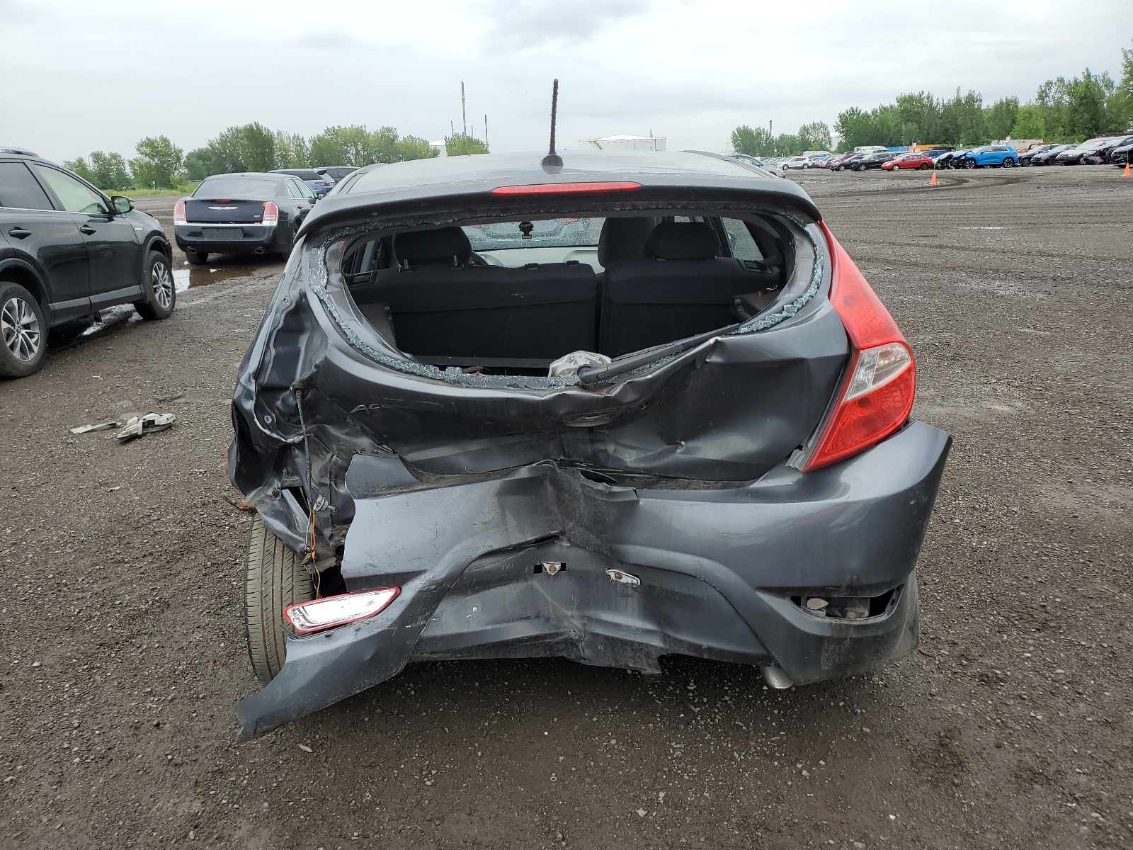 KMHCU5AE1DU102345 2013 Hyundai Accent Gls