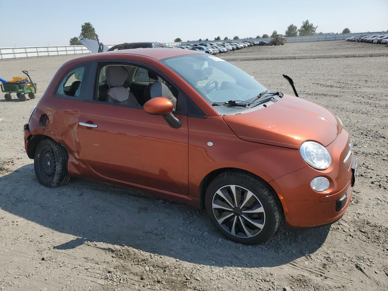 2012 Fiat 500 Pop VIN: 3C3CFFAR8CT380535 Lot: 65051384
