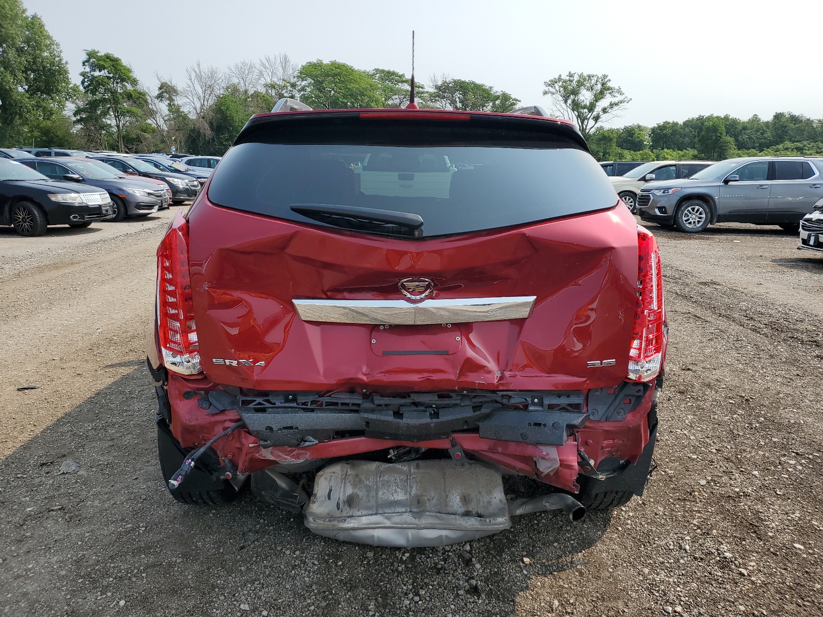 3GYFNDE30CS650833 2012 Cadillac Srx Luxury Collection