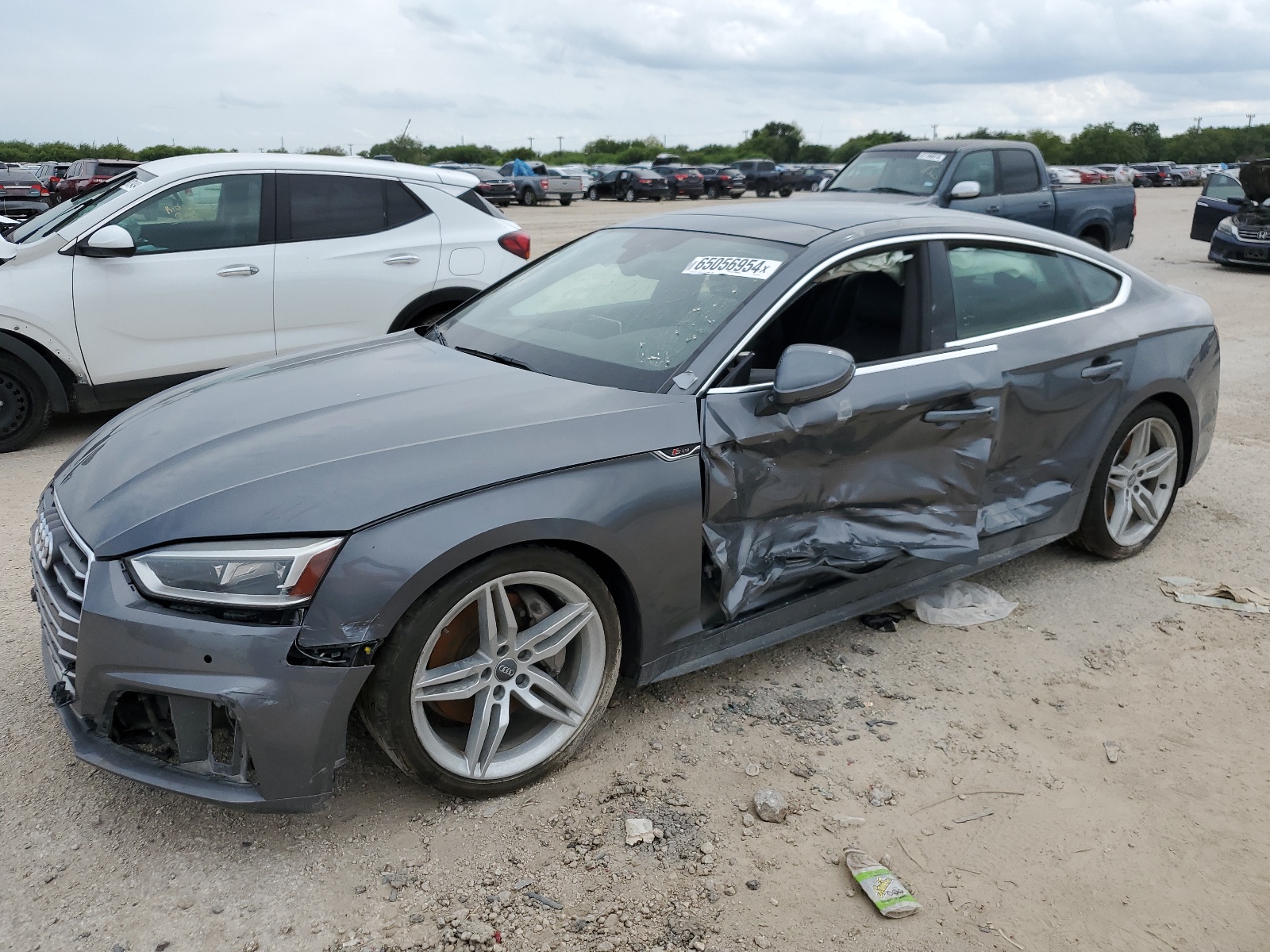 2018 Audi A5 Premium Plus S-Line vin: WAUENCF57JA004101