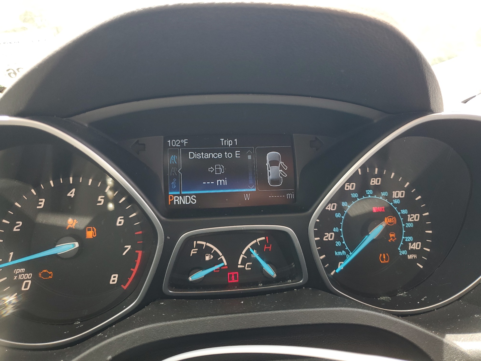 1FMCU0GX0EUC49379 2014 Ford Escape Se