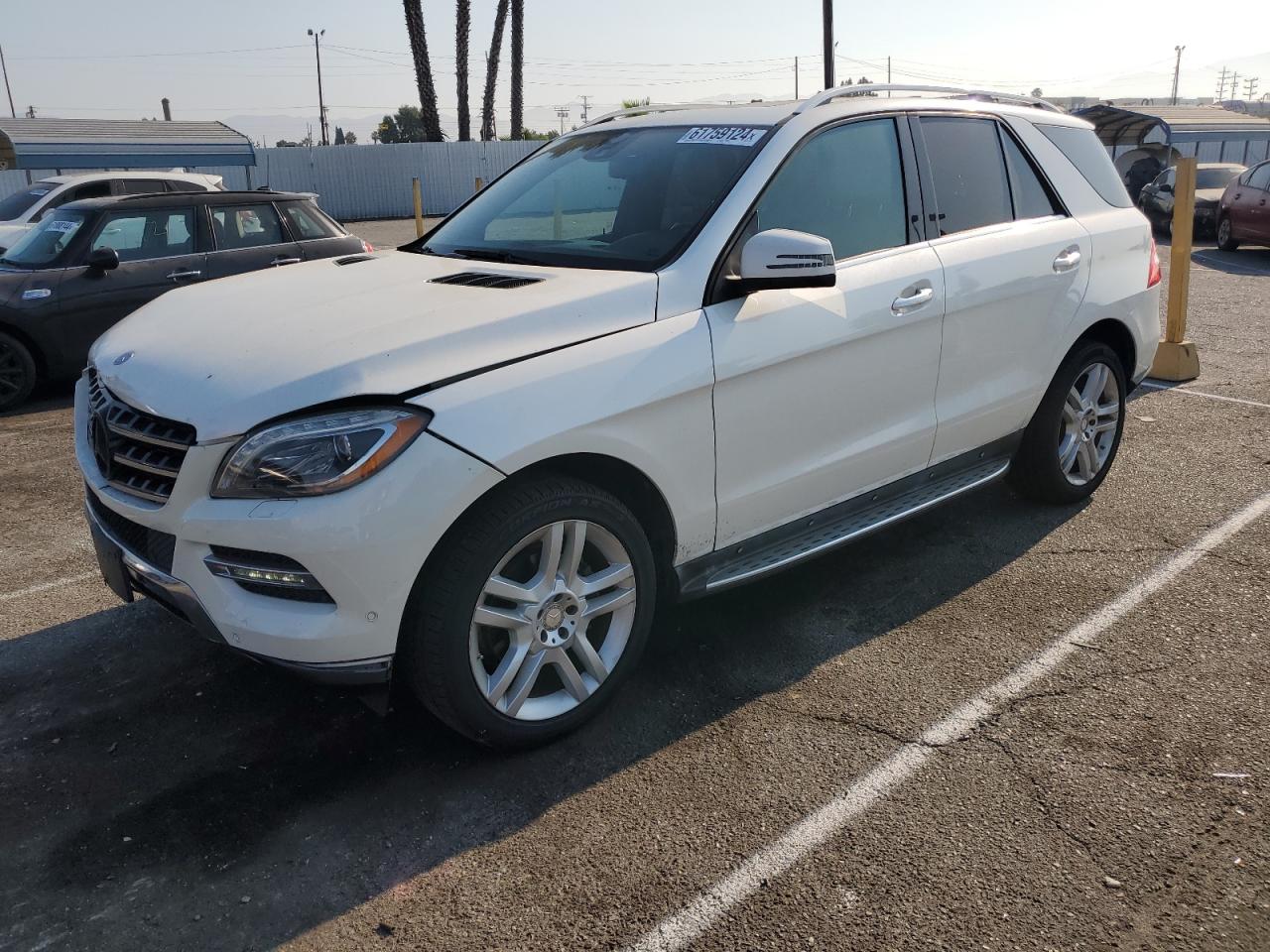 2013 Mercedes-Benz Ml 350 VIN: 4JGDA5JB2DA168245 Lot: 61759124