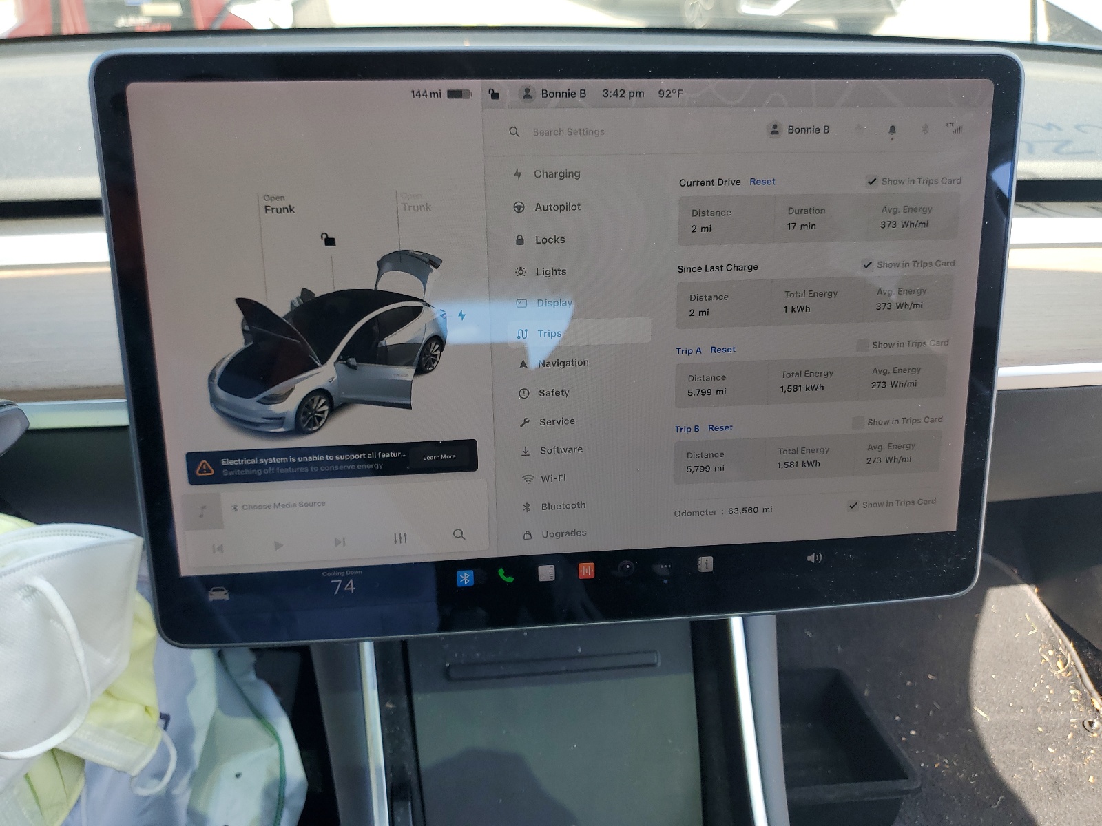 5YJ3E1EA2KF311147 2019 Tesla Model 3