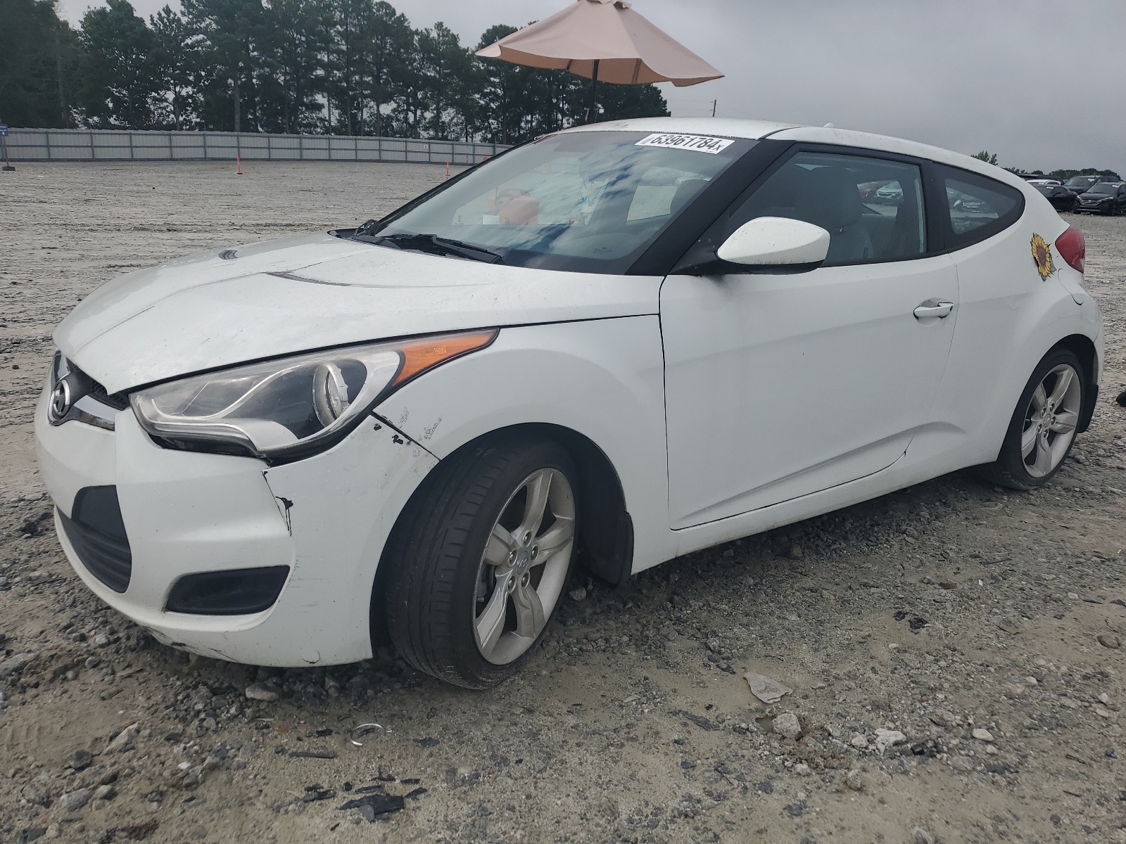 2013 Hyundai Veloster vin: KMHTC6AD4DU156044