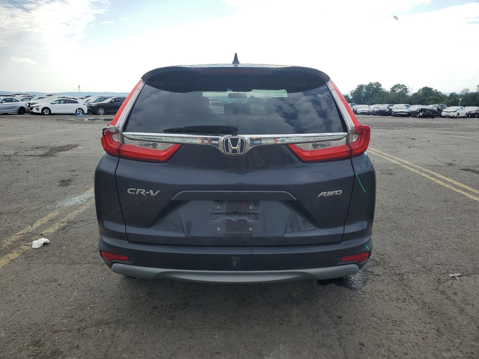 2018 Honda Cr-V Ex vin: 7FARW2H53JE072111