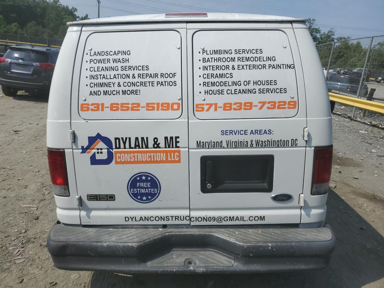 2003 Ford Econoline E150 Van VIN: 1FTRE14223HA00906 Lot: 63651294