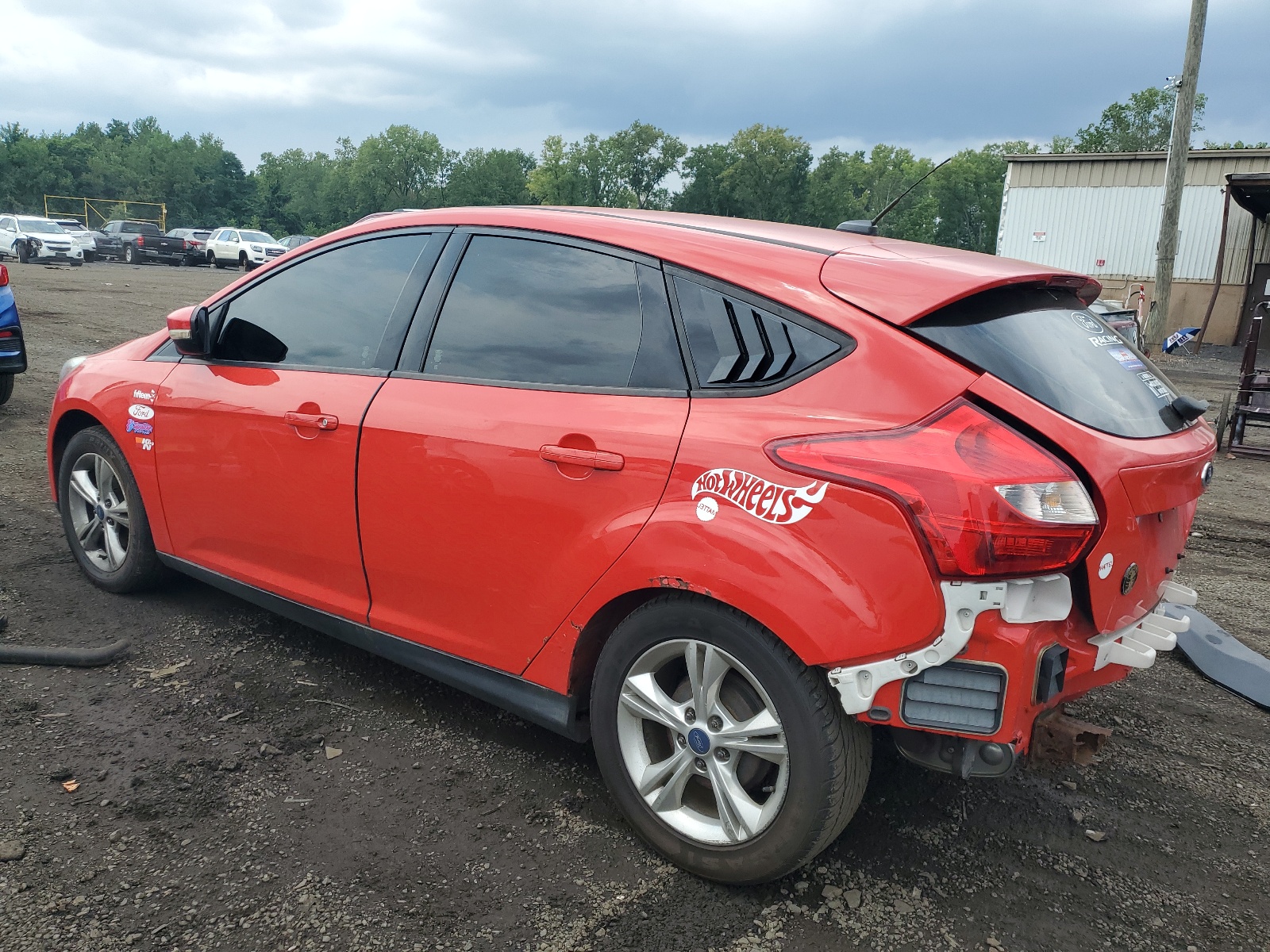 2014 Ford Focus Se vin: 1FADP3K24EL120909