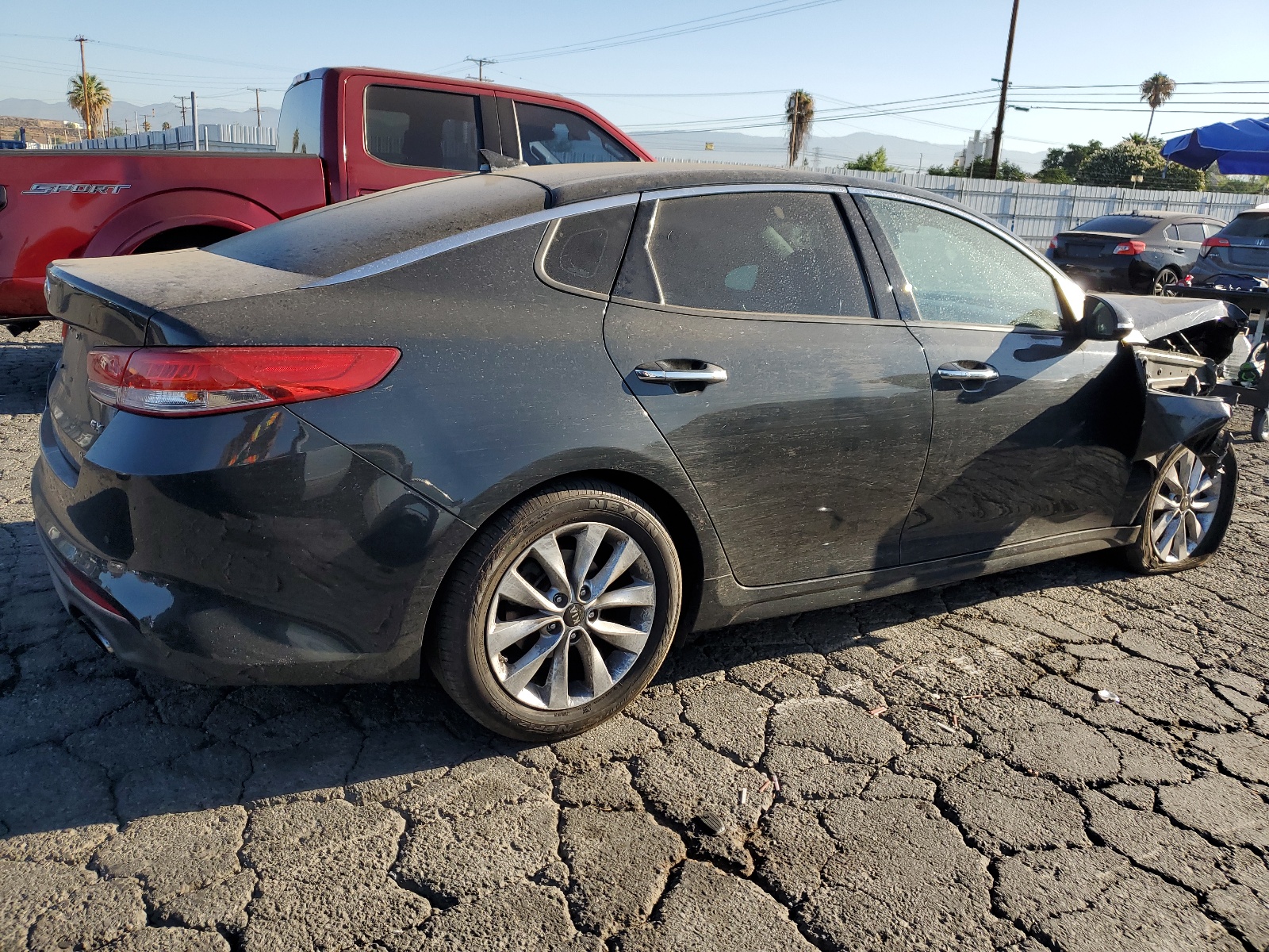 2016 Kia Optima Ex vin: 5XXGU4L35GG096359