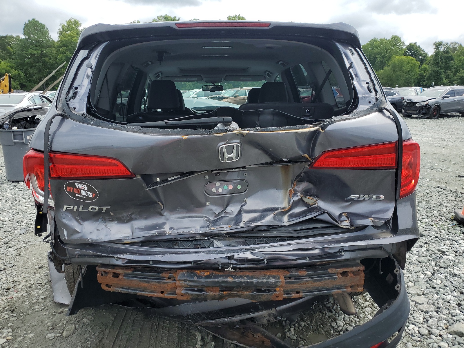 5FNYF6H58GB007665 2016 Honda Pilot Exl