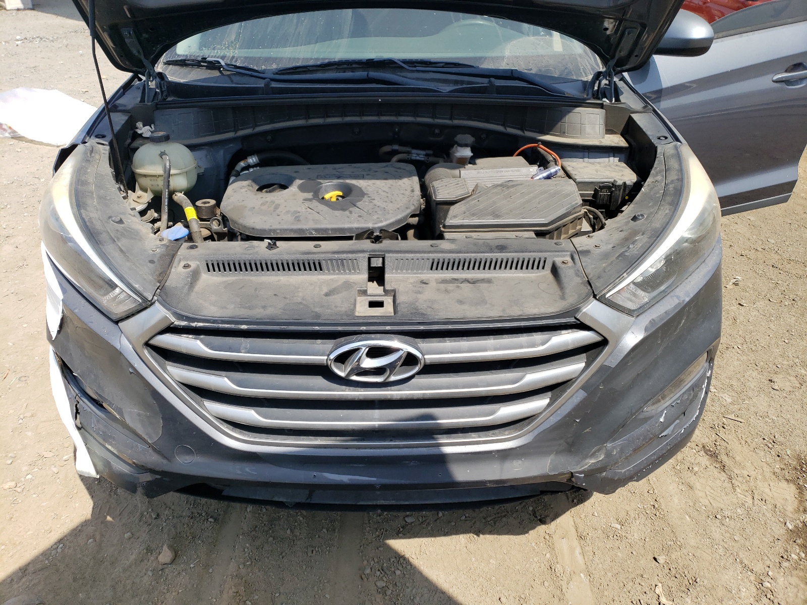 KM8J33A42JU671710 2018 Hyundai Tucson Sel