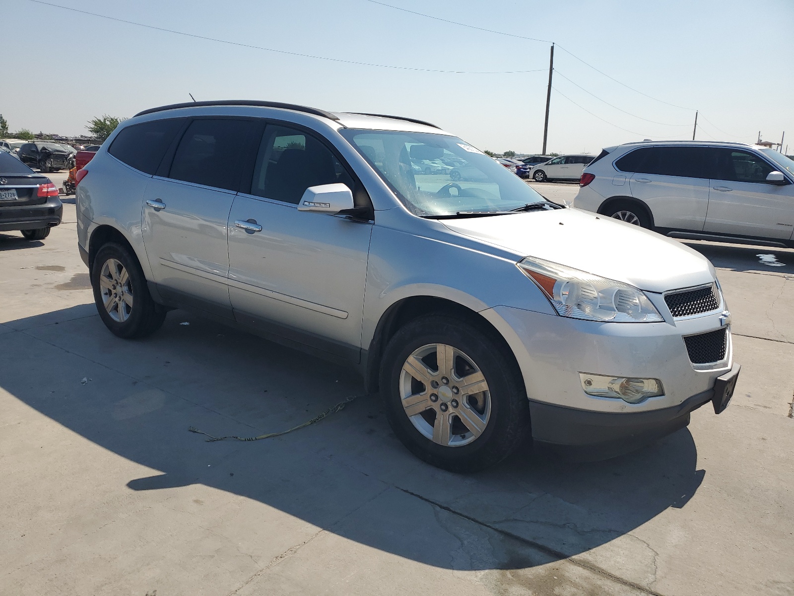 1GNKRGED4CJ392702 2012 Chevrolet Traverse Lt