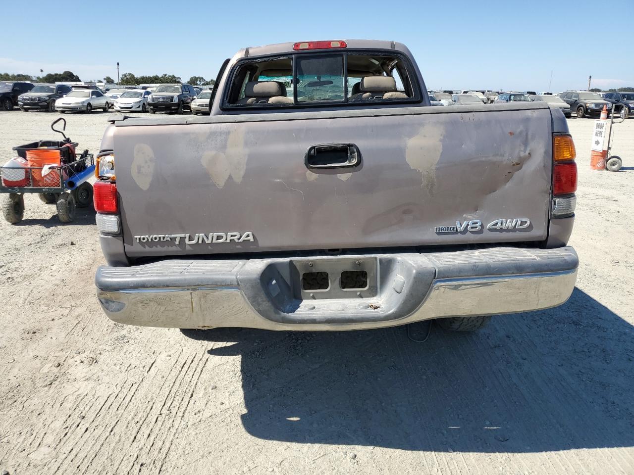 2002 Toyota Tundra Access Cab VIN: 5TBBT44102S328523 Lot: 62363034