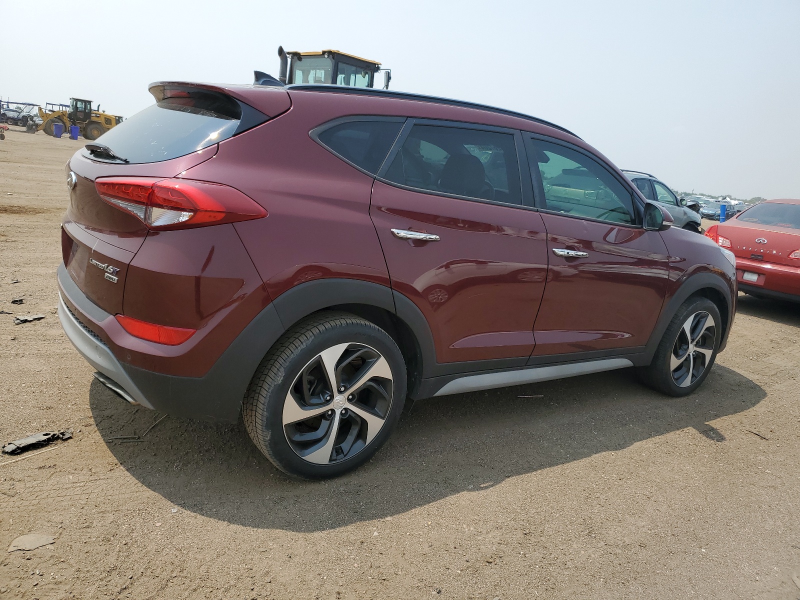 KM8J3CA26HU475164 2017 Hyundai Tucson Limited