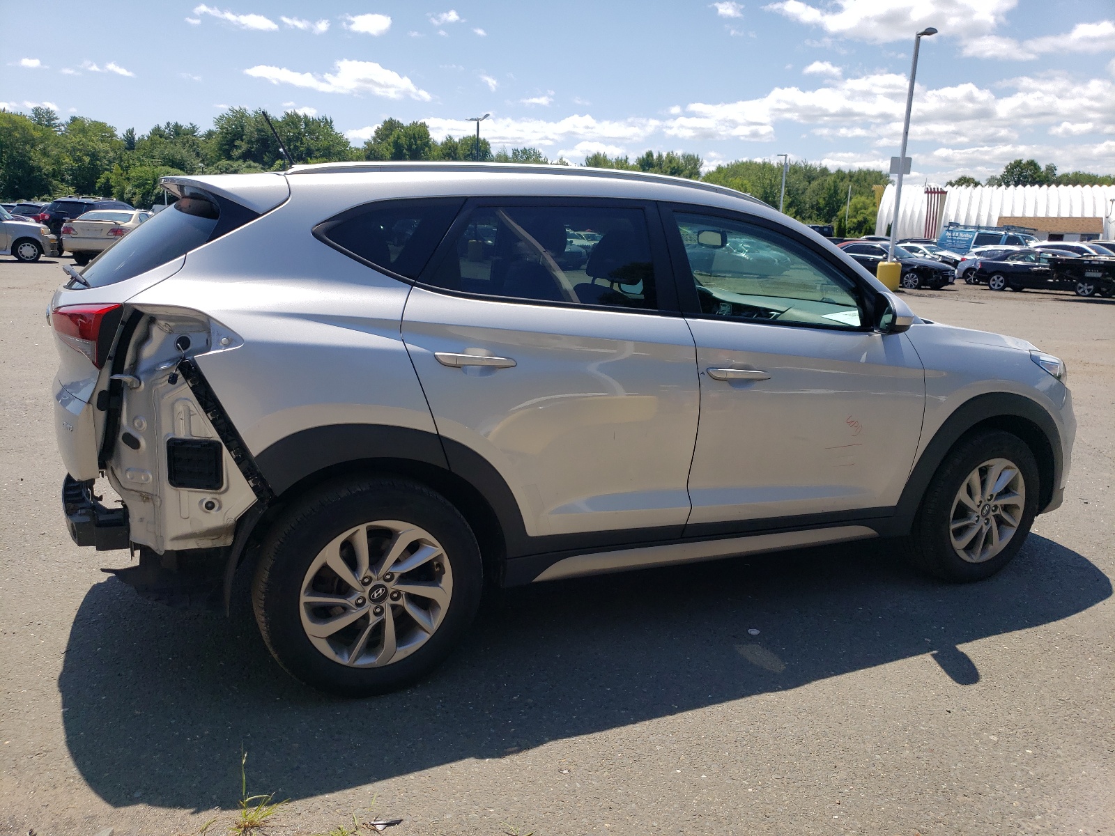 KM8J3CA41HU376527 2017 Hyundai Tucson Limited