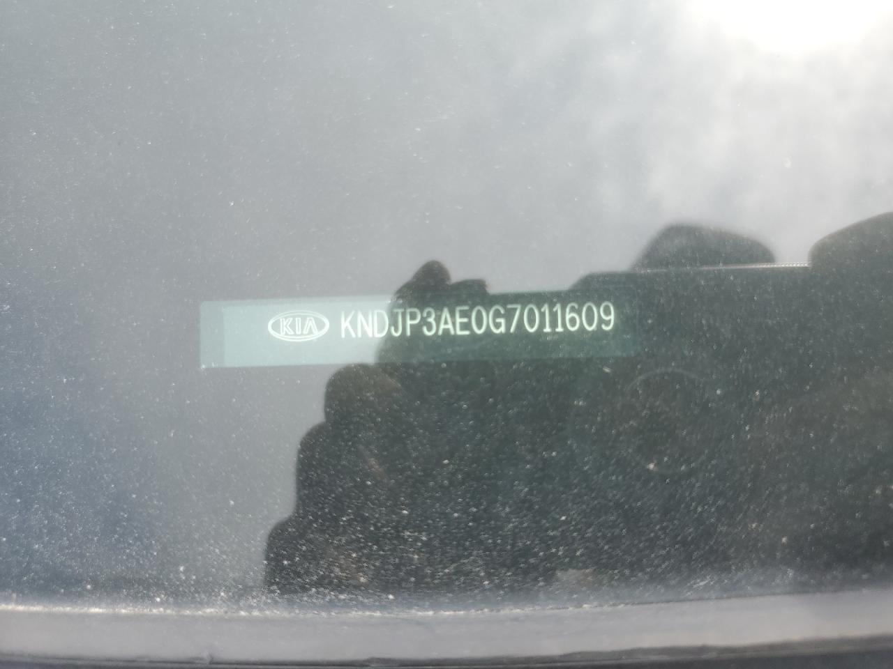 2016 Kia Soul Ev VIN: KNDJP3AE0G7011609 Lot: 62312844