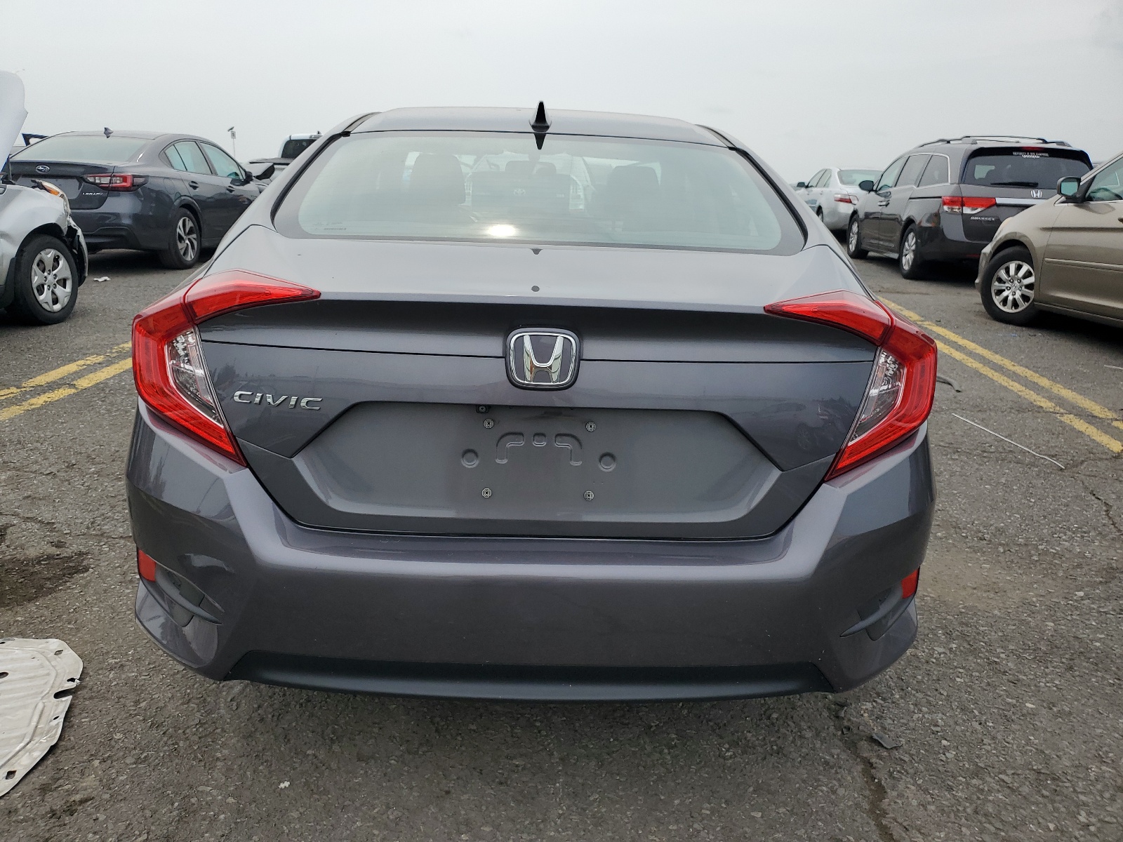 2018 Honda Civic Ex vin: 2HGFC2F71JH536875