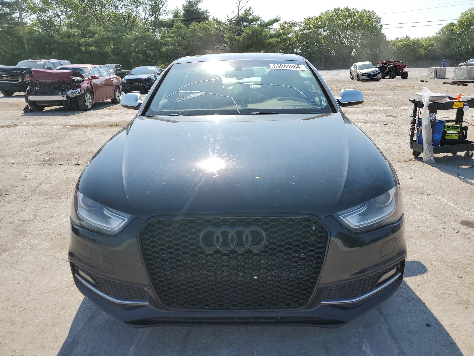 2014 Audi S4 Premium Plus vin: WAUBGAFL6EA060309