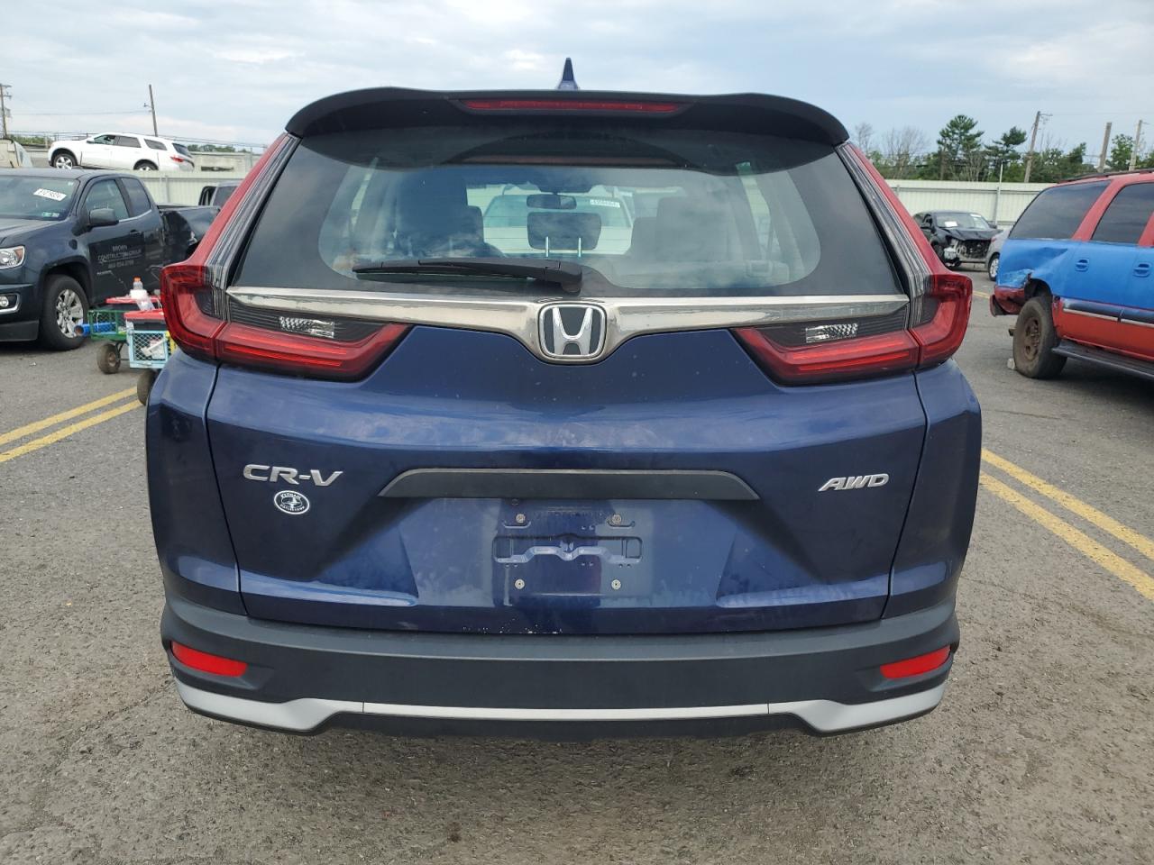 2020 Honda Cr-V Lx VIN: 2HKRW2H27LH624523 Lot: 63615374
