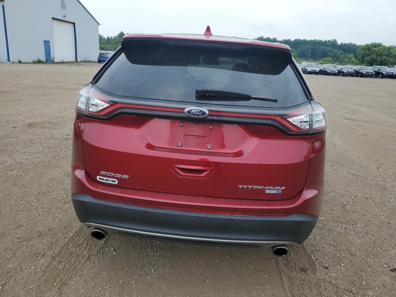 2018 Ford Edge Titanium VIN: 2FMPK4K98JBB12360 Lot: 61743524