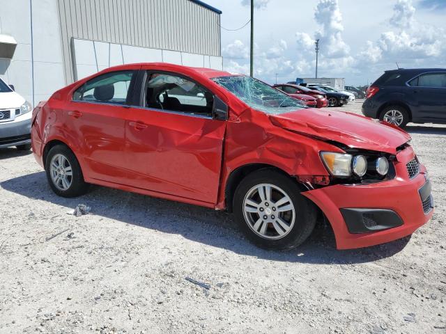  CHEVROLET SONIC 2014 Красный