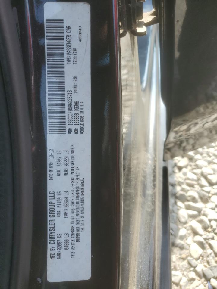 2010 Dodge Avenger Express VIN: 1B3CC1FB9AN235716 Lot: 63761984