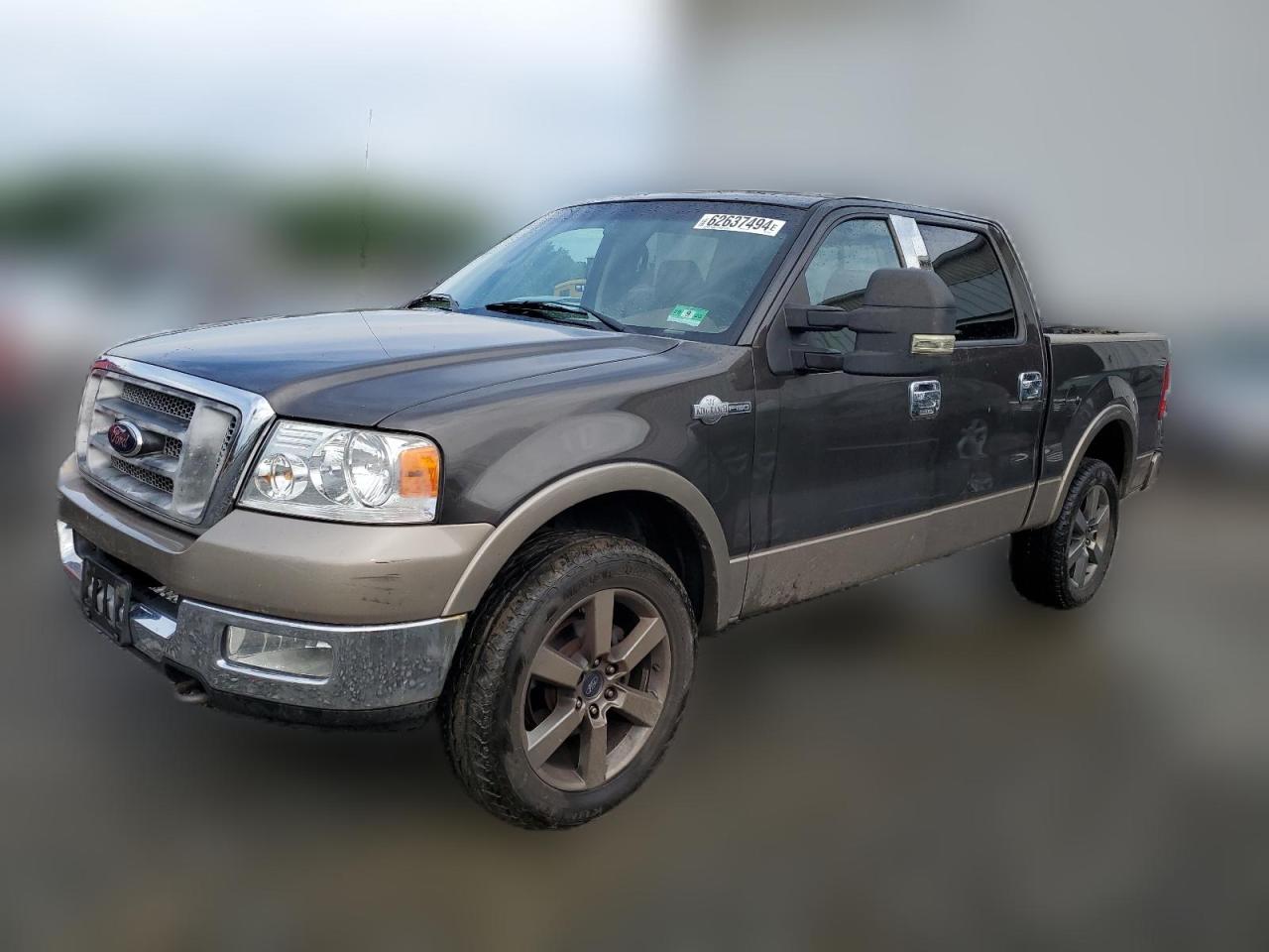 2005 Ford F150 Supercrew VIN: 1FTPW14545KD93537 Lot: 62637494