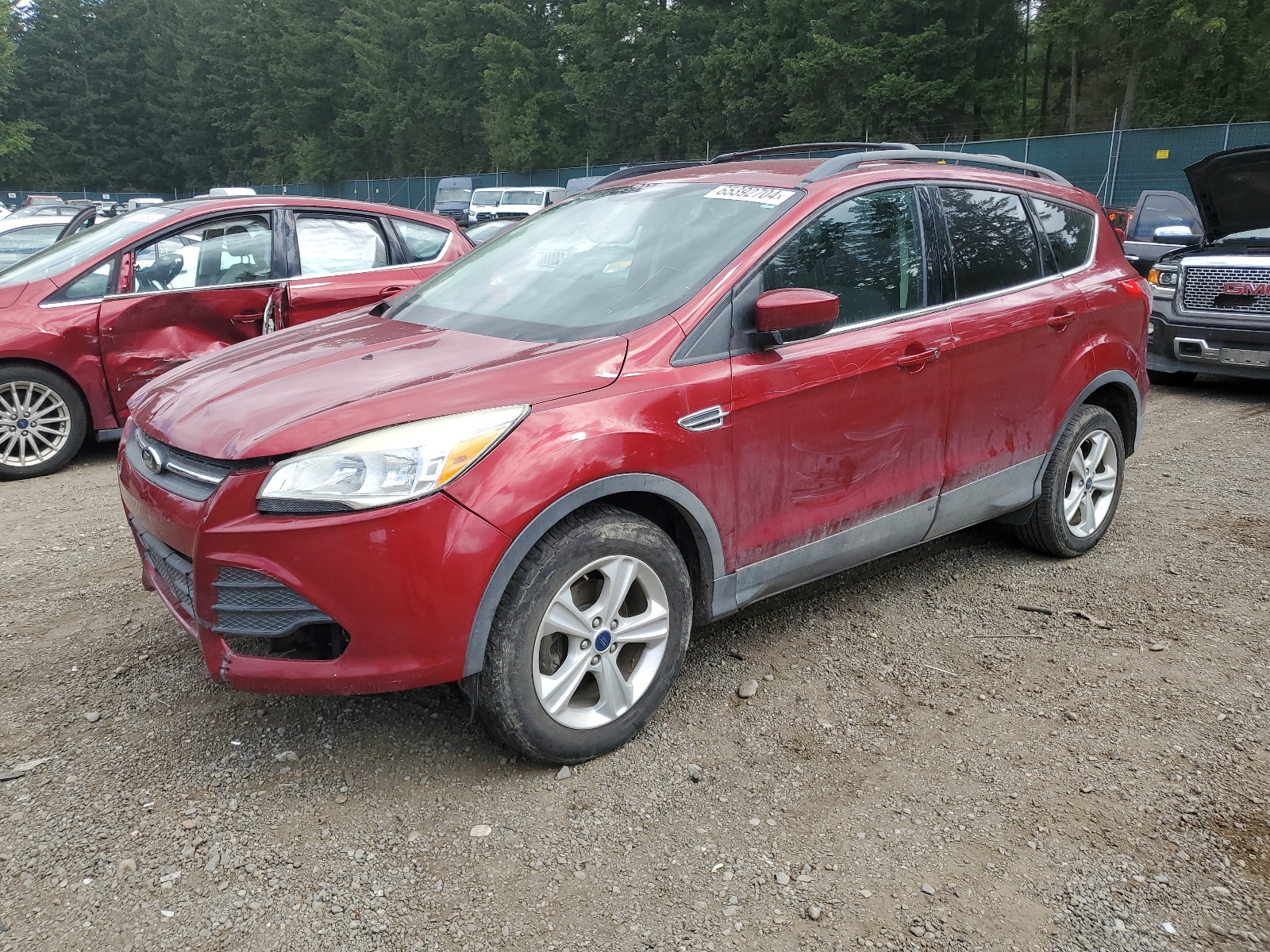 2015 Ford Escape Se vin: 1FMCU0GX3FUB96372