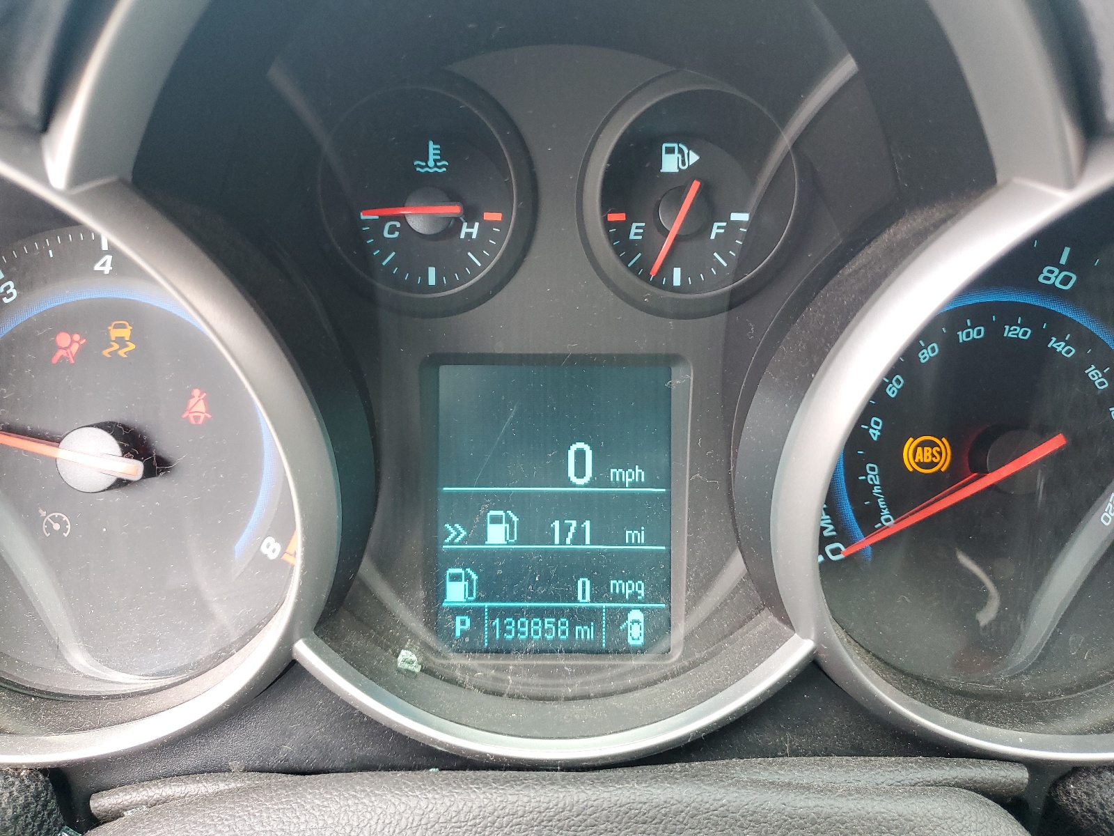 1G1PF5SCXC7395620 2012 Chevrolet Cruze Lt