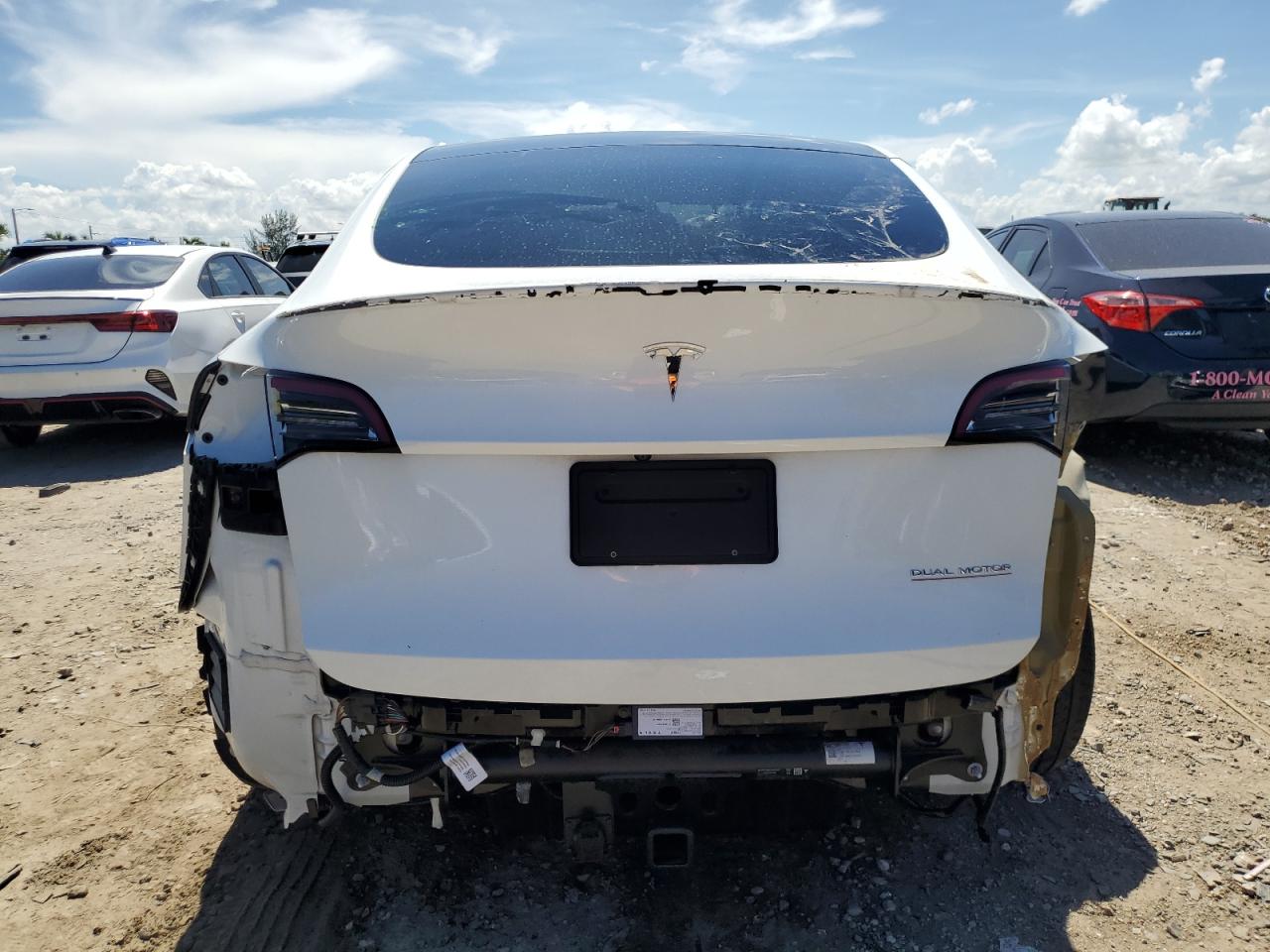 2021 Tesla Model Y VIN: 5YJYGDEF6MF216610 Lot: 62623674