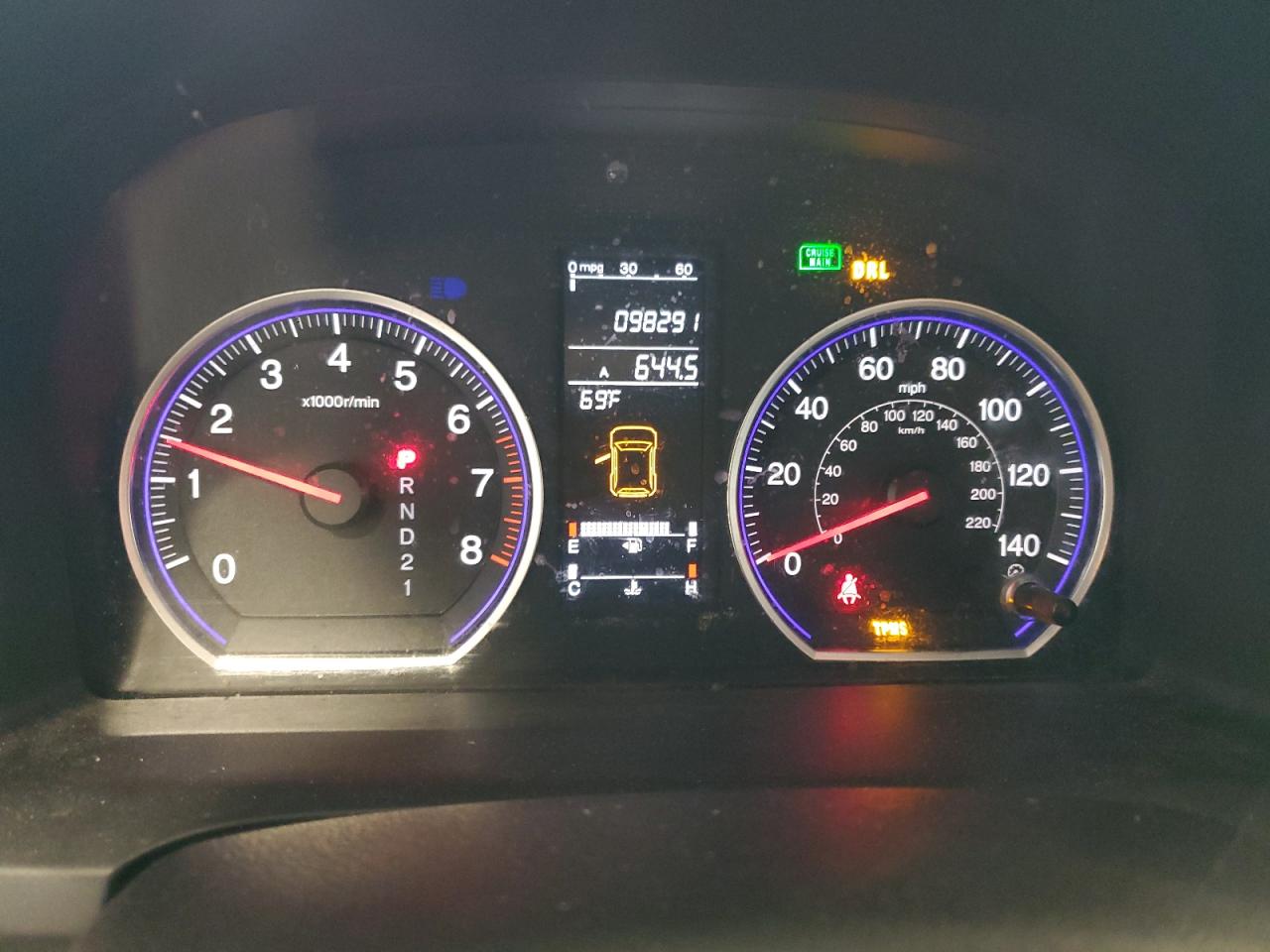 2009 Honda Cr-V Exl VIN: JHLRE48799C024376 Lot: 63969214