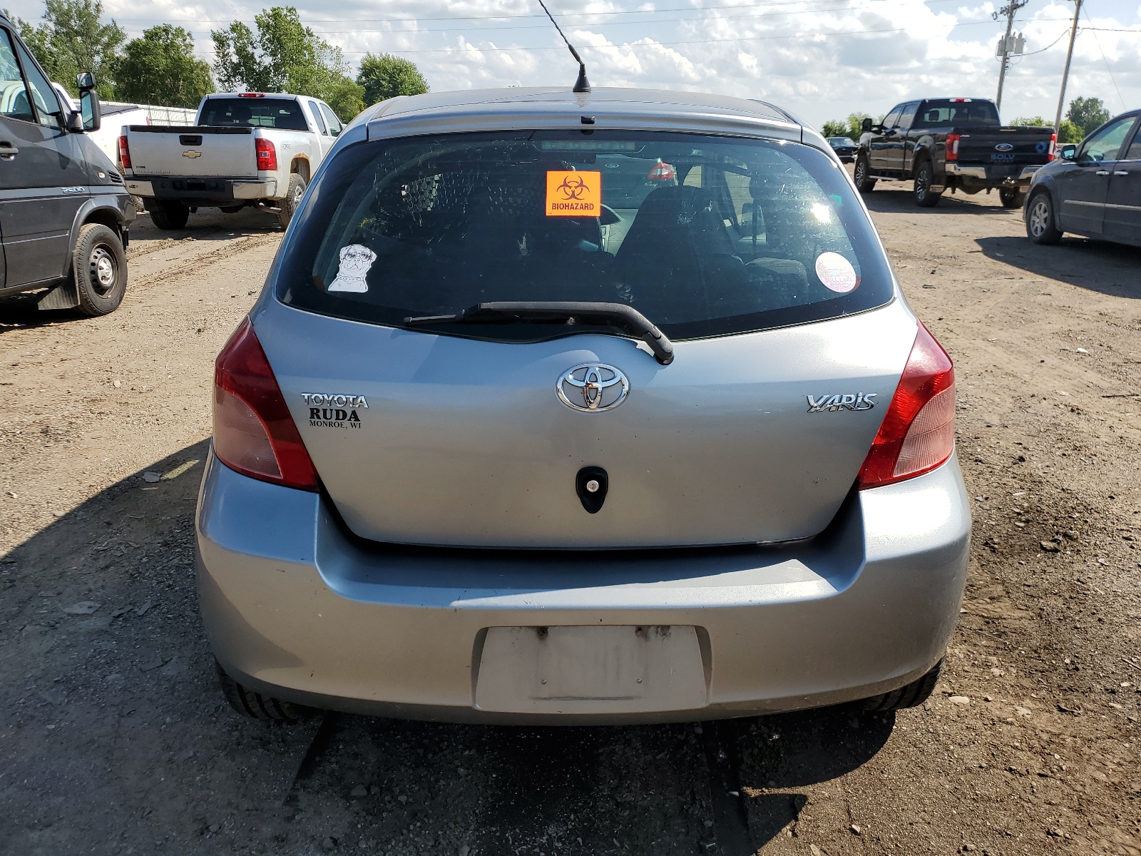 JTDJT923075103665 2007 Toyota Yaris