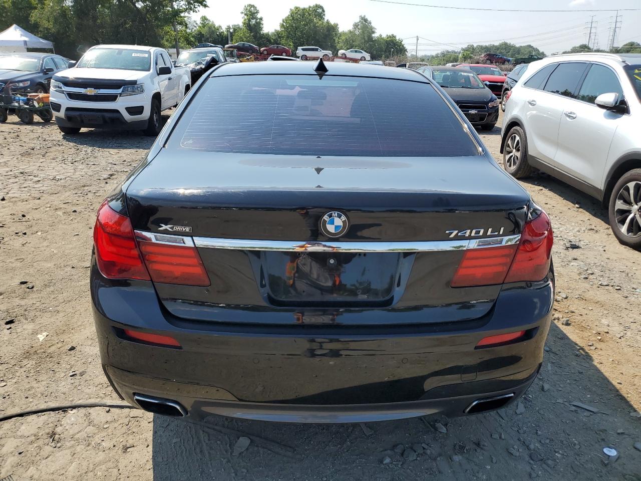 2014 BMW 740 Lxi VIN: WBAYF4C54ED281877 Lot: 62046864