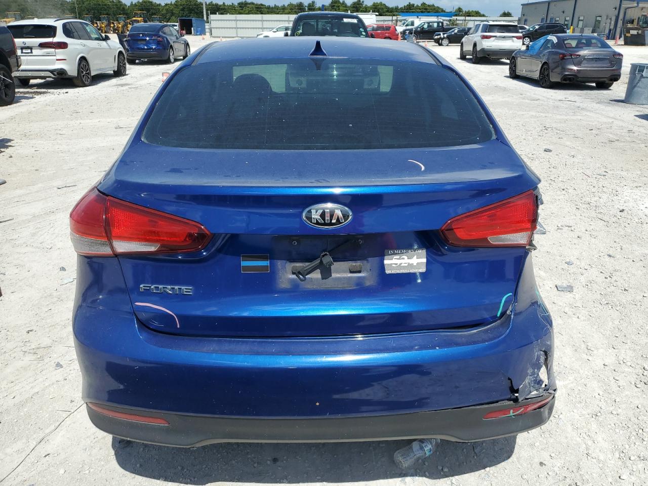 2017 Kia Forte Lx VIN: 3KPFK4A79HE040183 Lot: 63820194