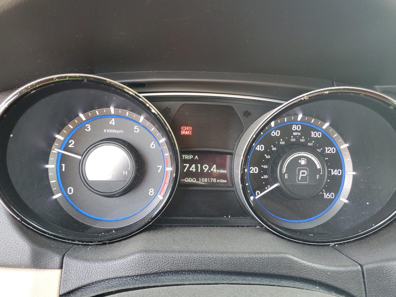 2013 Hyundai Sonata Gls VIN: 5NPEB4AC8DH541662 Lot: 63119844